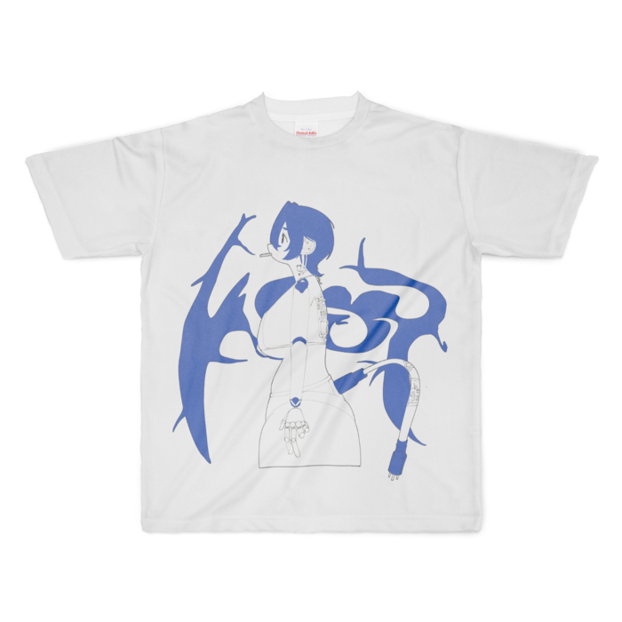 フルグラフィックTシャツ - XL - 正面印刷のみ