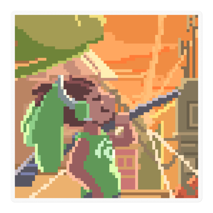 ステッカー - 100 x 100 (mm)