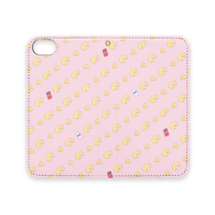 手帳型iPhoneケース（ベルトなし） - iPhone 8 / 7 / SE2 - ストラップ穴 あり