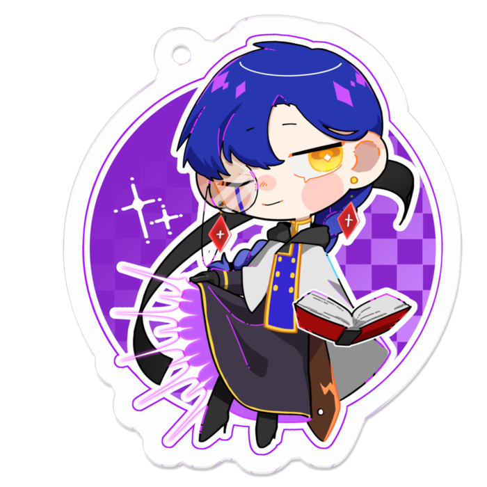 アクリルキーホルダー - 50 x 50 (mm)