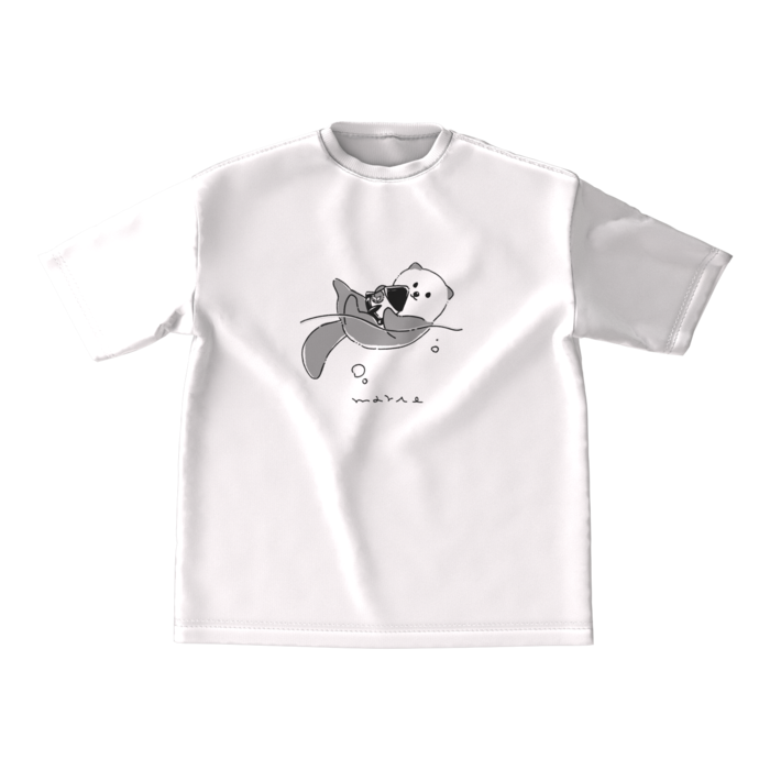 ビッグシルエットTシャツ - M - 両面
