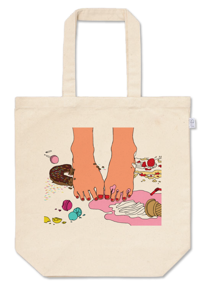 トートバッグ - M - プリント面積中