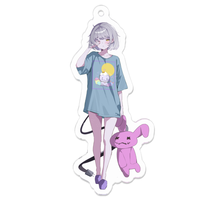 アクリルキーホルダー - 70 x 70 (mm)