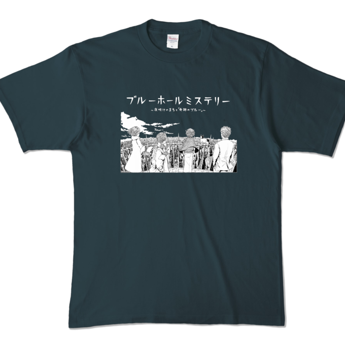 カラーTシャツ - XL - デニム (濃色)