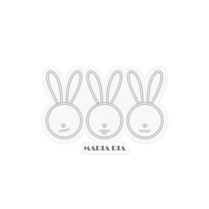 ロゴステッカー　黒