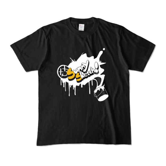 カラーTシャツ - M - ブラック (濃色)