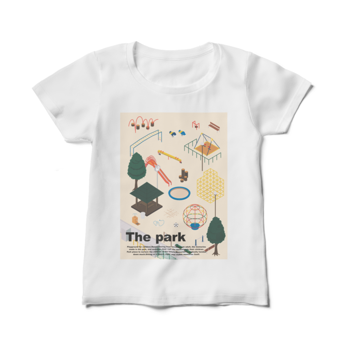 レディースTシャツ - M - 白