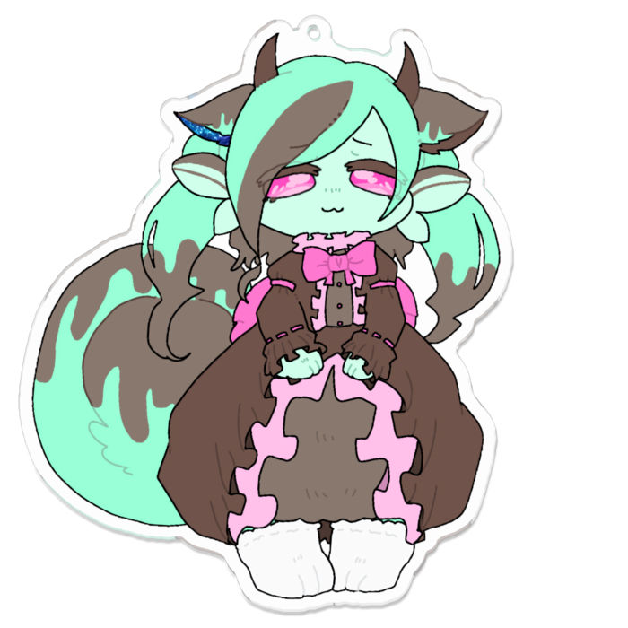 アクリルキーホルダー - 100 x 100 (mm)