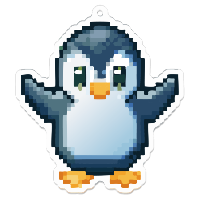 アクリルキーホルダー - 70 x 70 (mm)