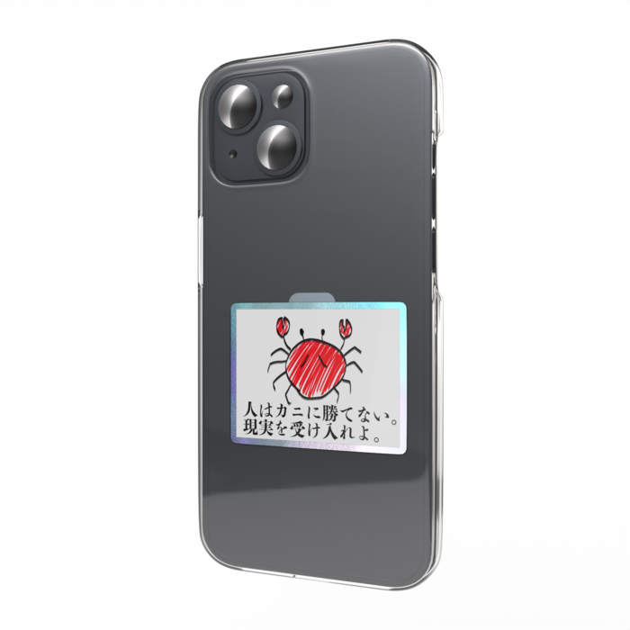 オーロラスマホステッカー - 縦