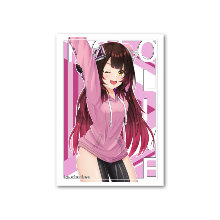 フォト風カード - 縦 - 両面 ロボ子さん