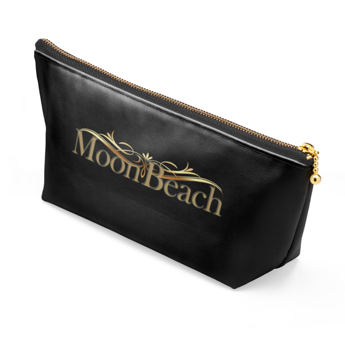 ポーチ - 長さ21.5cm / 高さ10cm - ブラック