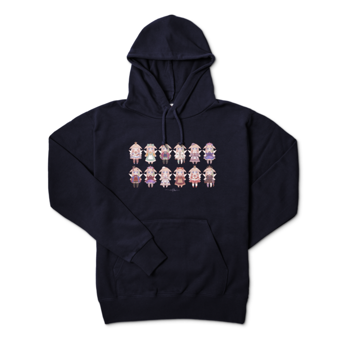 パーカー - L - ネイビー