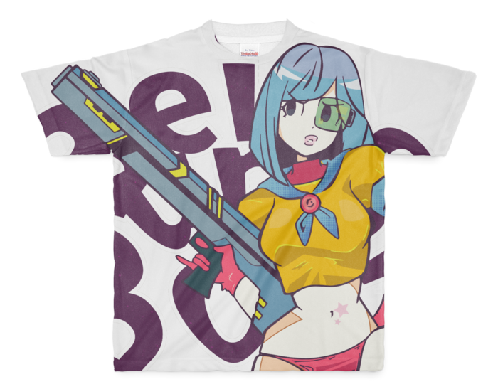 フルグラフィックTシャツ - M - 正面印刷のみ