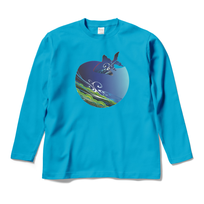 ロングスリーブTシャツ - M - ターコイズ