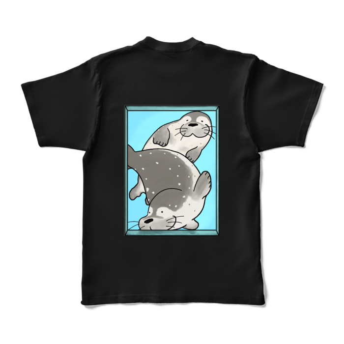 カラーTシャツ - XL - ブラック (濃色)