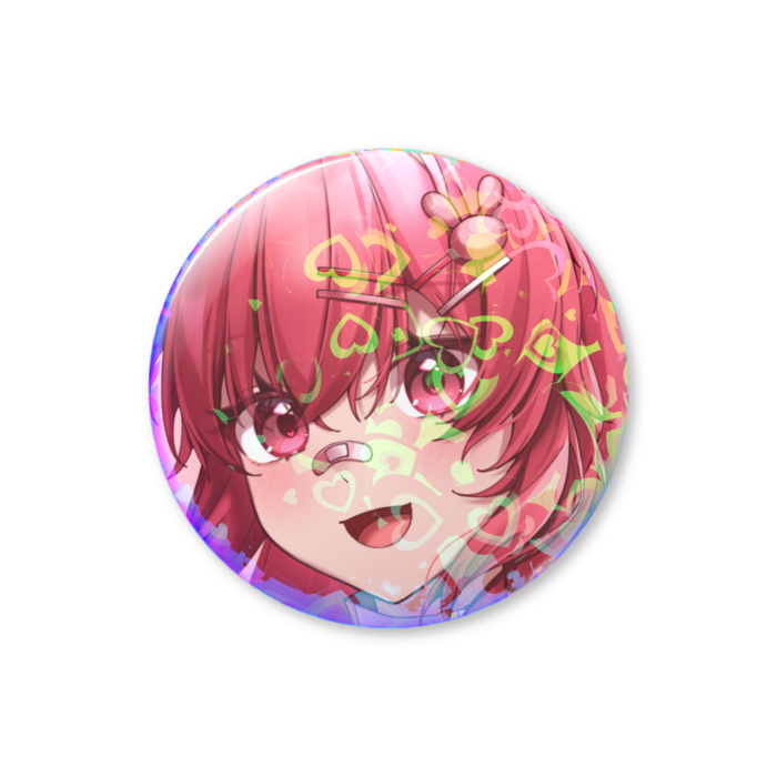 ホログラム缶バッジ - 56mm