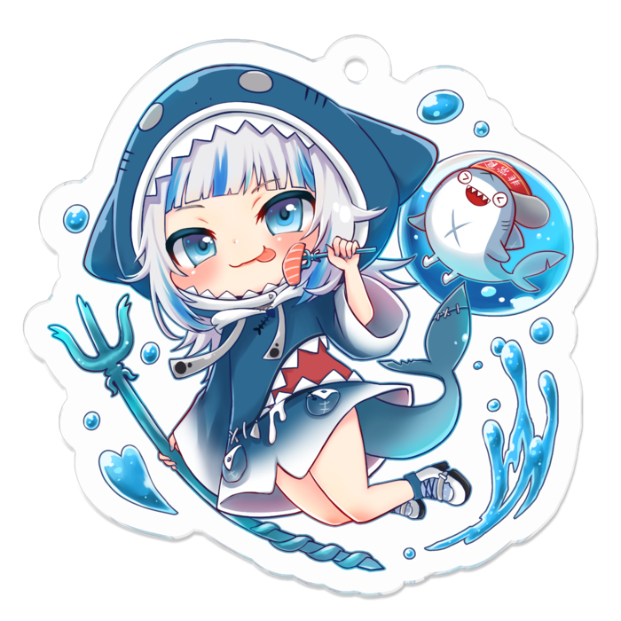 アクリルキーホルダー - 50 x 50 (mm)(1)