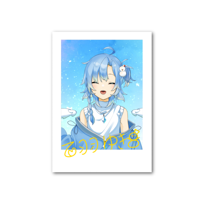 フォト風カード - 縦 - 片面