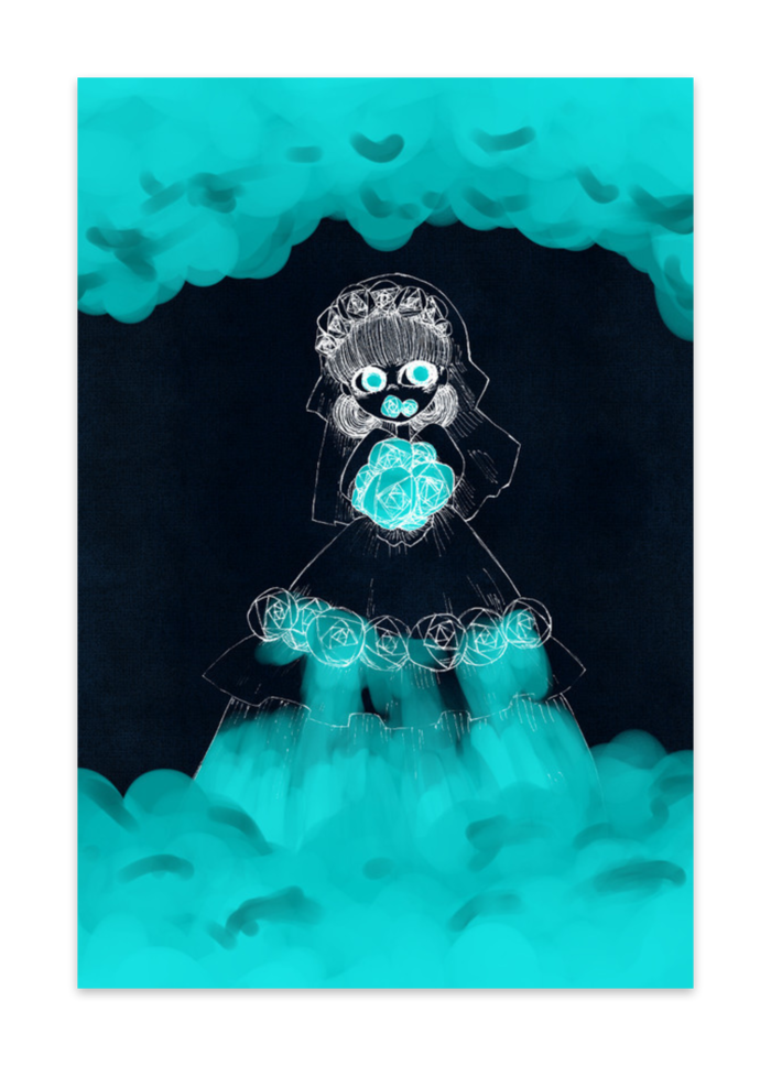 ポストカード(10枚セット) - ヴァンヌーボVGスノーホワイト195kg