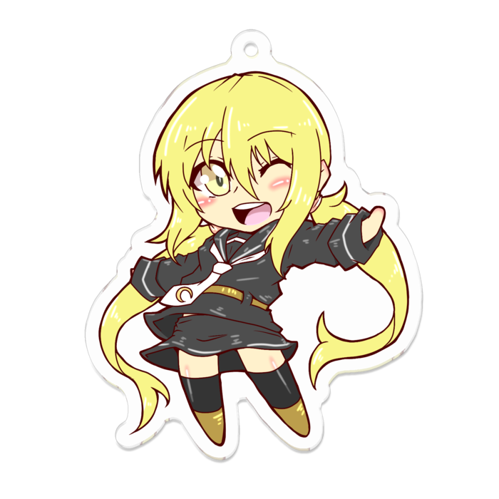 アクリルキーホルダー - 70 x 70 (mm)
