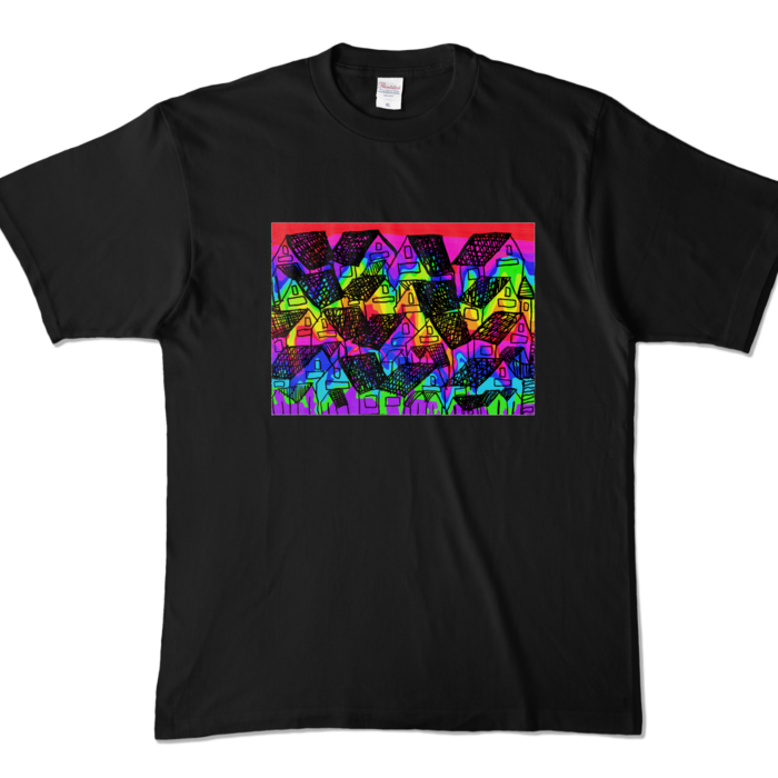 カラーTシャツ - XL - ブラック (濃色)