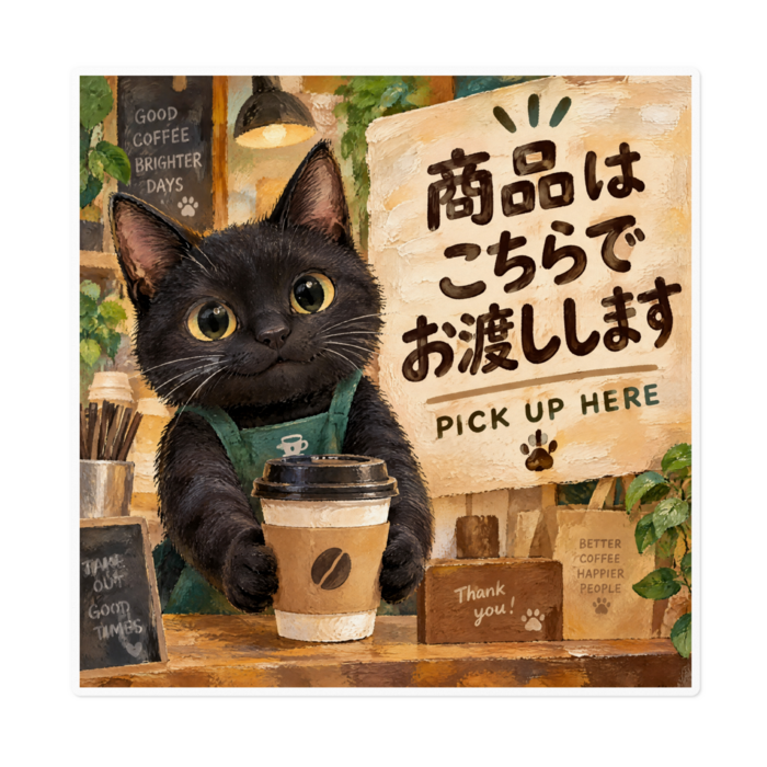 ステッカー - W160 × H160mm 以内