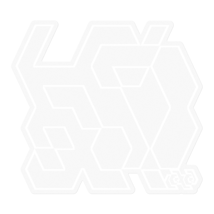 ステッカー - 100 x 100 (mm)
