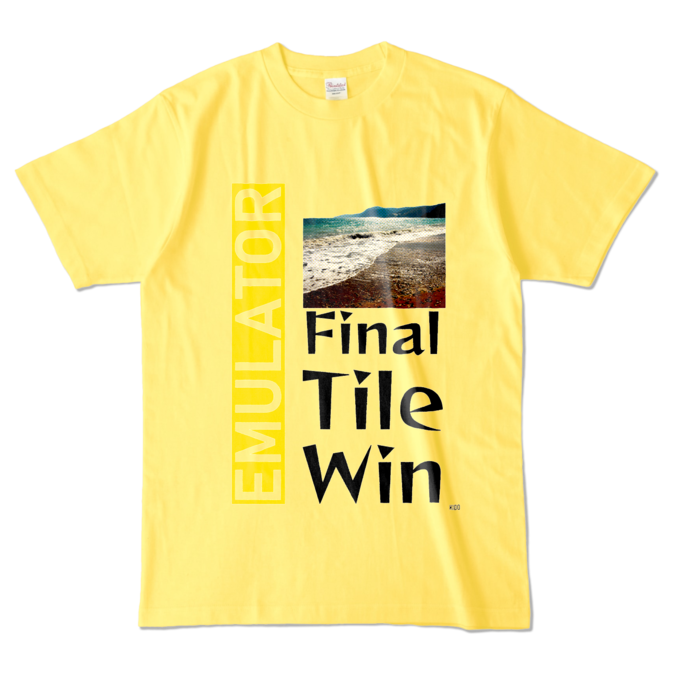 カラーTシャツ - L - イエロー (濃色)