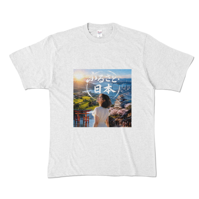 カラーTシャツ - XL - アッシュ （淡色）