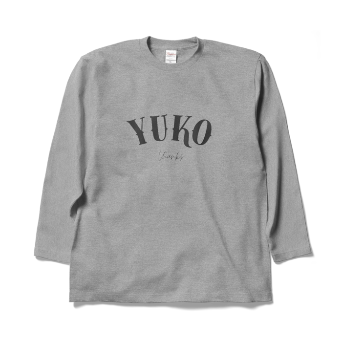 ロングスリーブTシャツ - XL - 杢グレー