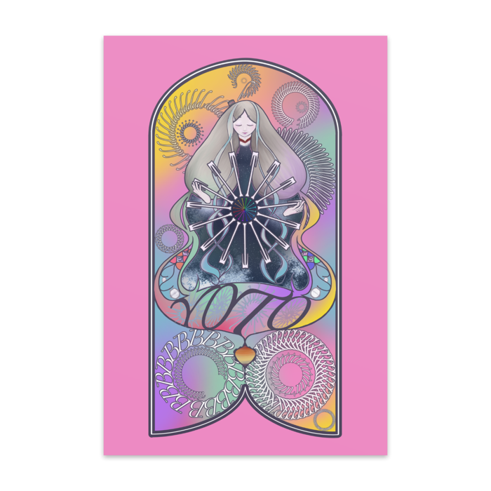 ポストカード(10枚セット) - ヴァンヌーボVGスノーホワイト195kg