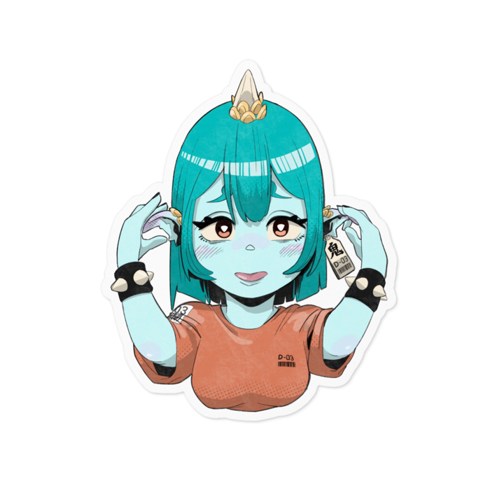 ステッカー - 100 x 100 (mm)