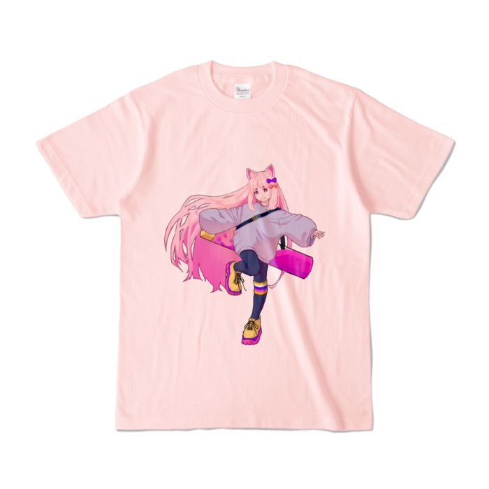 カラーTシャツ - S - ライトピンク (淡色)