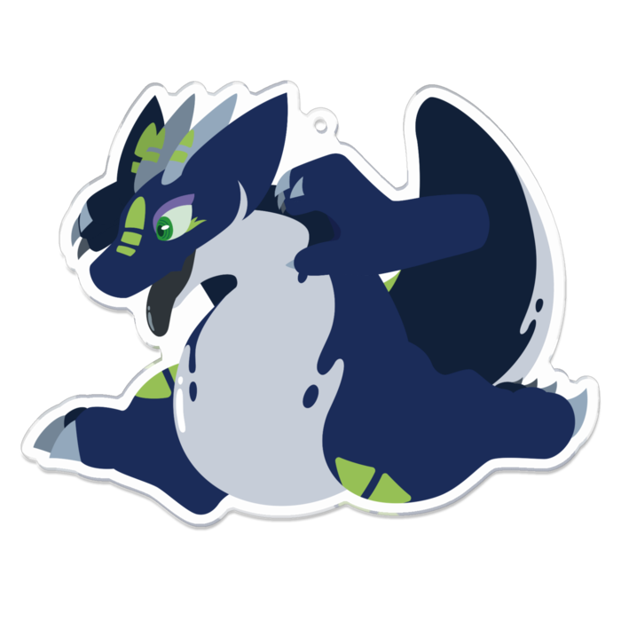 アクリルキーホルダー - 100 x 100 (mm)