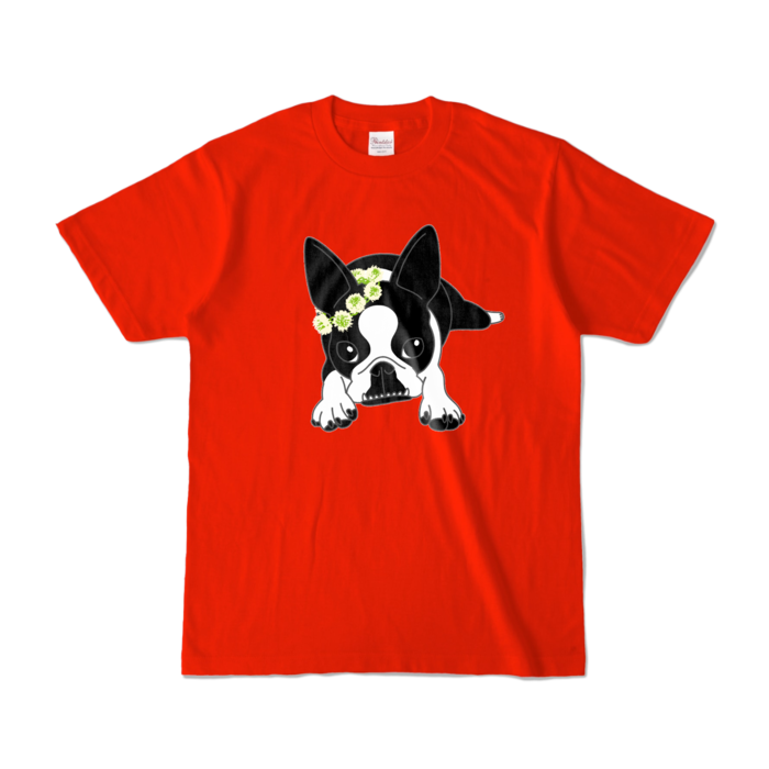 カラーTシャツ - S - レッド (濃色)