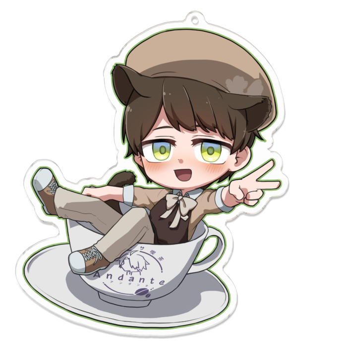 アクリルキーホルダー - 100 x 100 (mm)やったれ2025