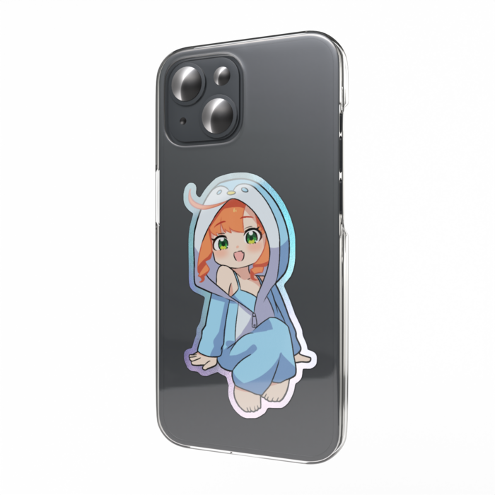 オーロラスマホステッカー - 縦