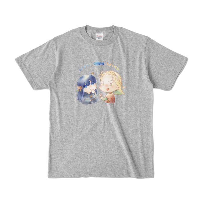 カラーTシャツ - S - 杢グレー (濃色)