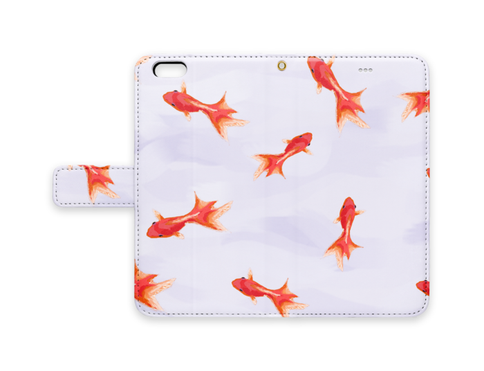 手帳型iPhoneケース - iPhone 6 Plus / 6s Plus - ストラップ穴 あり