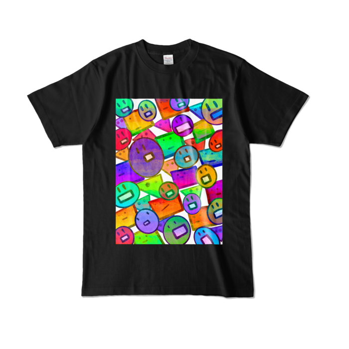 カラーTシャツ - L - ブラック (濃色)