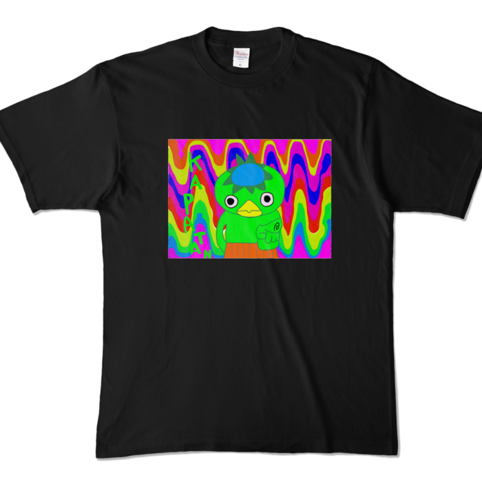 カラーTシャツ - XL - ブラック (濃色)