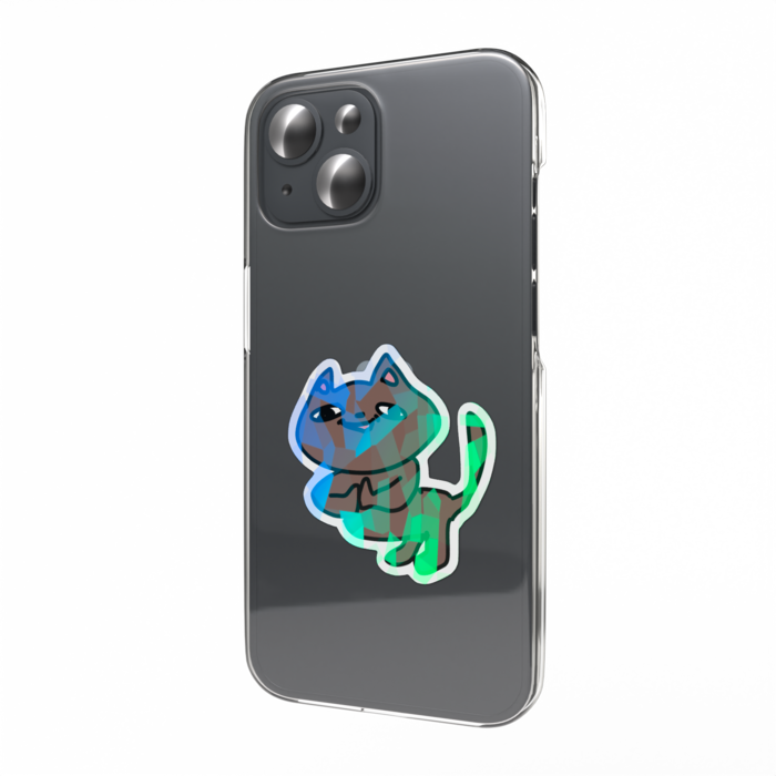 ホログラムスマホステッカー - 縦