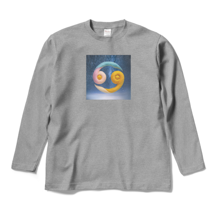 ロングスリーブTシャツ - M - 杢グレー