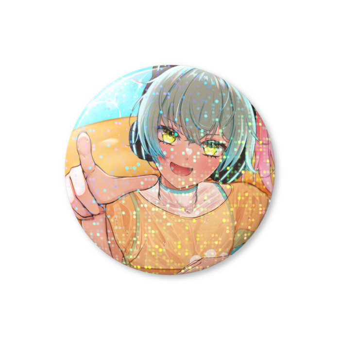 ホログラム缶バッジ - 56mm