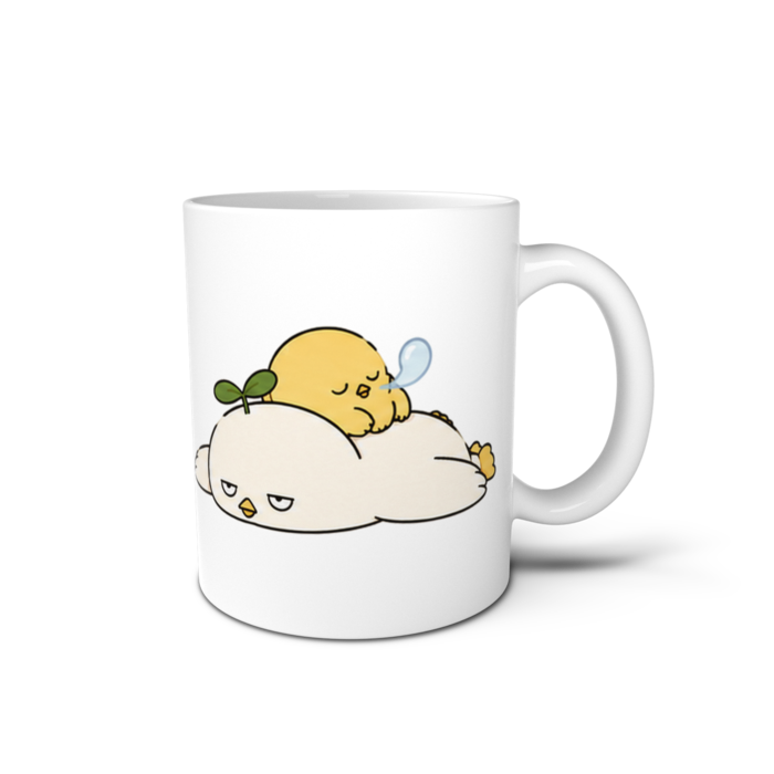 マグカップ - 直径 8cm / 高さ 9.5cm