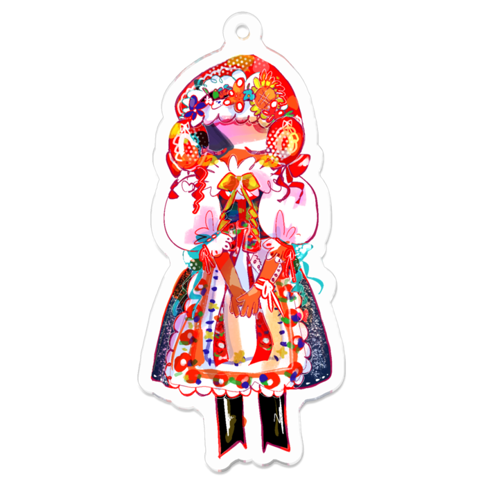 アクリルキーホルダー - 70 x 70 (mm)