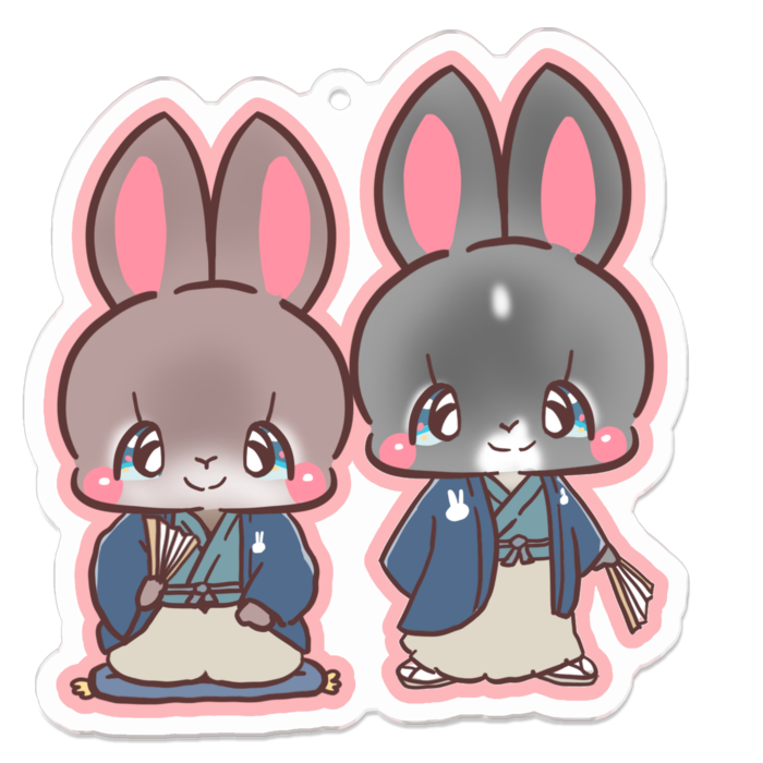 アクリルキーホルダー - 70 x 70 (mm)