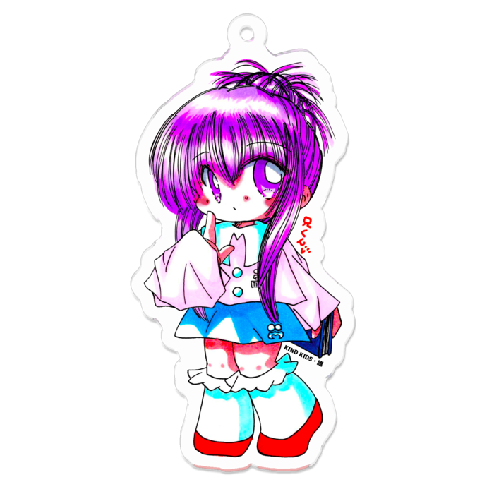 アクリルキーホルダー - 70 x 70 (mm)