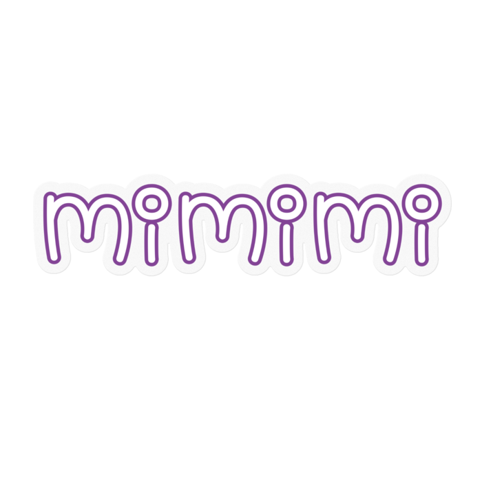 ステッカー - 100 x 100 (mm)